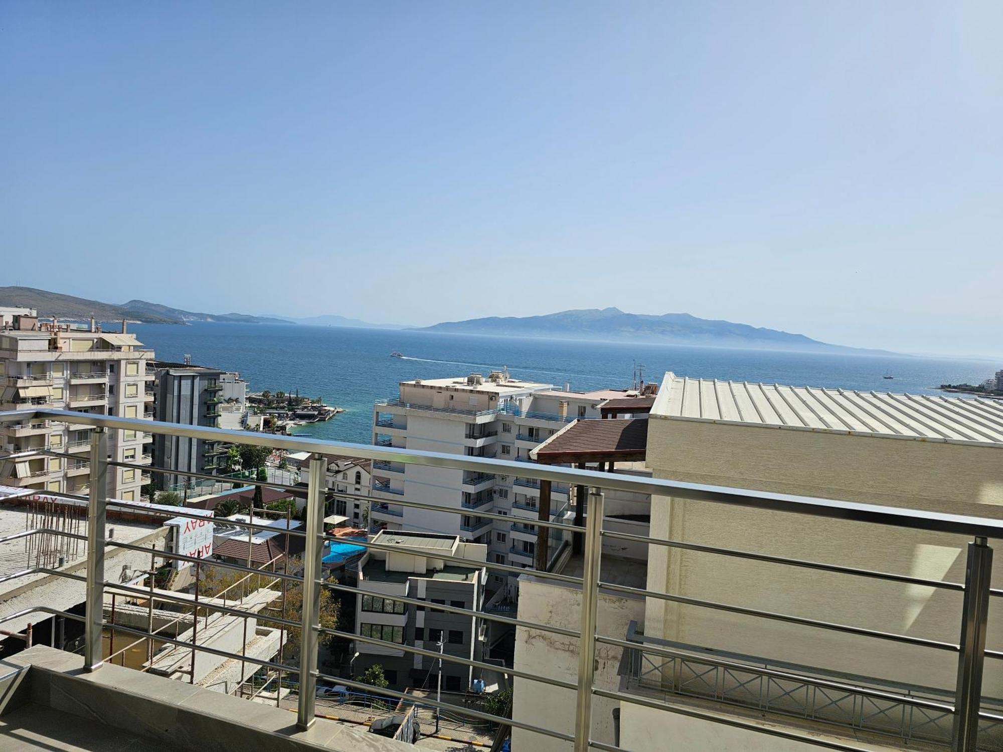 Panoramic Sea View Apartment Sarande Exterior photo